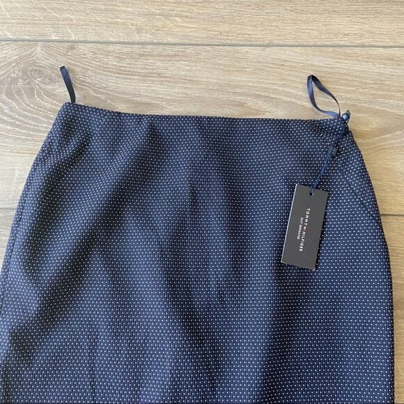 NWT Tommy Hilfiger Slim Jacquard  Skirt - Picture 6 of 14